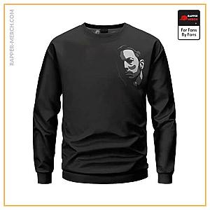 Eminem Sweatshirts - Rap Icon Slim Shady Eminem Minimalist Face Design Sweatshirt RM0310