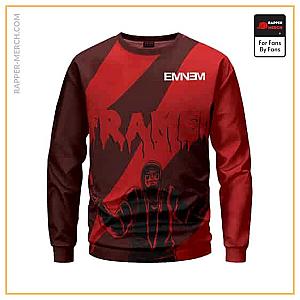 Eminem Sweatshirts - Eminem Framed Song Drip Artwork Dope Crewneck Sweater RM0310