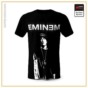 Eminem T-shirts - Slim Shady Eminem Fade To Black Art Shirt RM0310