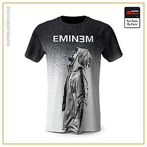 Eminem T-shirts - Rap Icon Eminem Side View Portrait Tees RM0310