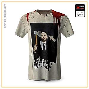 Eminem T-shirts - Music To Be Murdered By Eminem Portrait Tees RM0310