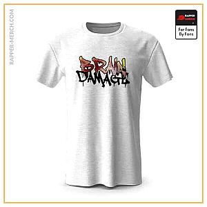 Eminem T-shirts - Eminem Song Brain Damage Graffiti Art Tees RM0310