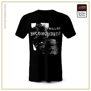 Eminem T-shirts - I Will Die Unconquered Badass Eminem T-Shirt RM0310