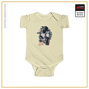 Tupac Shakur Baby Onesies - Gangsta Rapper 2pac Makaveli All Eyez On Me Baby Onesie RM0310