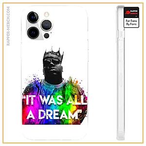 Biggie Smalls Cases - It Was All A Dream Juicy Lyrics Biggie iPhone 12 Case RP0310