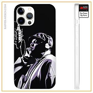 Biggie Smalls Cases - Biggie Studio Recording Silhouette Dope iPhone 12 Case RP0310