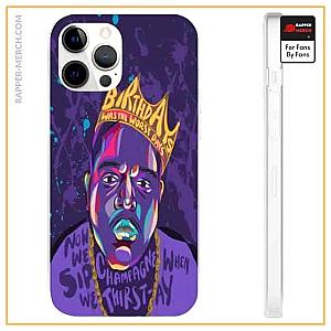 Biggie Smalls Cases - Biggie Lyrics Birthdays Was The Worst Days iPhone 12 Cover RP0310