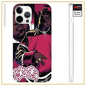 Biggie Smalls Cases - East Coast Rapper Biggie Fan Art iPhone 12 Bumper Cover RP0310