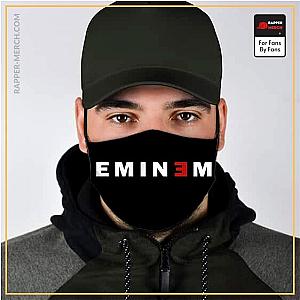 Eminem Face Masks - Hip-Hop Rapper Eminem Typography Art Filtered Face Mask RM0310