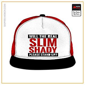 Eminem Caps - Will The Real Slim Shady Please Stand Up Badass Snapback Hat RM0310