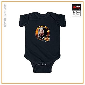 Tupac Shakur Baby Onesies - American West Coast Rapper Tupac Shakur Baby Bodysuit RM0310