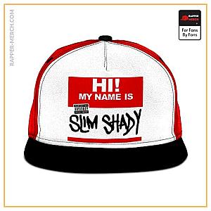 Eminem Caps - Hi My Name Is Slim Shady Stylish Eminem Snapback Cap RM0310