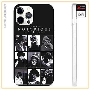 Biggie Smalls Cases - The Notorious Big Pic Collage iPhone 12 Bumper Cover RP0310