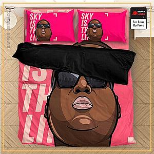 Biggie Smalls Bedding Sets - Notorious B.I.G. Sky Is The Limit Gradient Pink Bedding Set RP0310