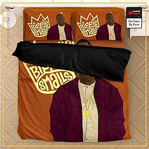 Biggie Smalls Bedding Sets - Dope East Coast Hip Hop Biggie Small Crown Logo Bedclothes RP0310