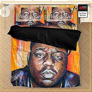 Biggie Smalls Bedding Sets - The Notorious B.I.G. Tribute Portrait Art Bedding Set RP0310