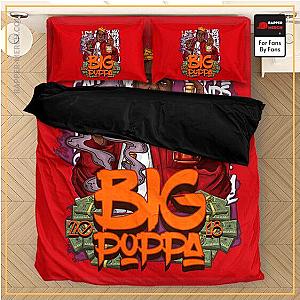 Biggie Smalls Bedding Sets - Awesome Notorious Big Poppa Lyrics Red Bedding Set RP0310