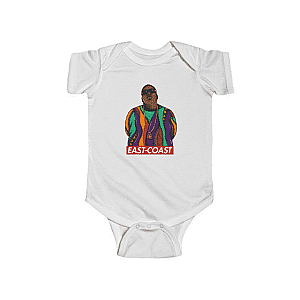 Biggie Smalls Baby Onesies - Biggie Smalls East-Coast Supreme Inspired Cool Infant Clothes RP0310