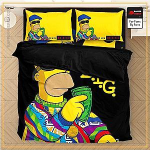 Biggie Smalls Bedding Sets - The Notorious B.I.G. Funny Homer Simpson Parody Bedding Set RP0310