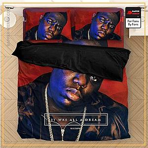 Biggie Smalls Bedding Sets - It Was All A Dream Mixtape DJ Smoke Notorious BIG Bed Linen RP0310