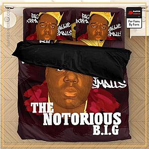 Biggie Smalls Bedding Sets - Notorious BIG East Coast Gangsta Rapper Big Poppa Bed Linen RP0310