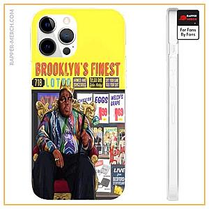 Biggie Smalls Cases - Biggie's Crown And Cane Brooklyn's Finest iPhone 12 Cover RP0310