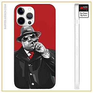 Biggie Smalls Cases - Hip Hop Legacy Biggie Smalls Red iPhone 12 Bumper Case RP0310