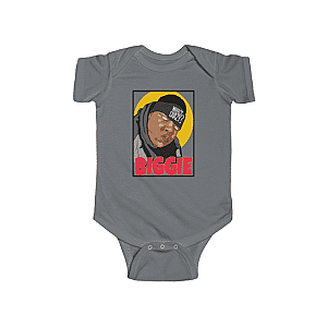 Biggie Smalls Baby Onesies - Biggie Smalls Who's Crazy Illustration Epic Infant Romper RP0310