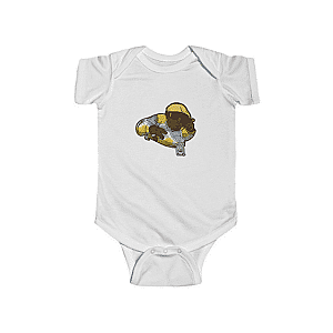 Biggie Smalls Baby Onesies - Swag Vibe The Notorious BIG Smoking Stylish Infant Onesie RP0310