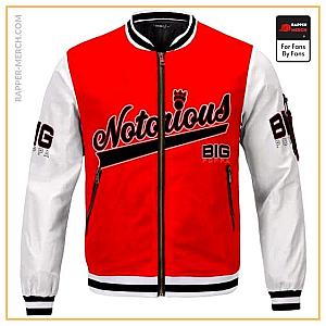 Biggie Smalls Jackets - Notorious Big Poppa Wallace 72 Awesome Varsity Jacket RP0310