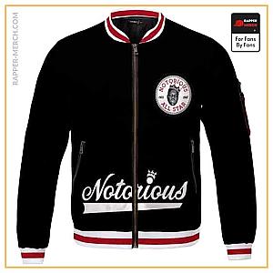 Biggie Smalls Jackets - All-Star Logo Tribute To Notorious B.I.G. Bomber Jacket RP0310