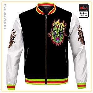 Biggie Smalls Jackets - Biggie Zombie Acid Drip It Was All A Dream Varsity Jacket RP0310