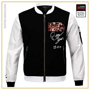 Biggie Smalls Jackets - Amazing The Notorious B.I.G. Painting Varsity Jacket RP0310