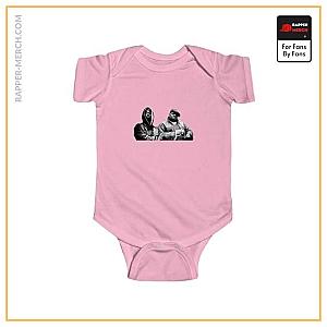 Tupac Shakur Baby Onesies - Amazing Hip-hop Rappers 2Pac And Biggie Baby Onesie RM0310