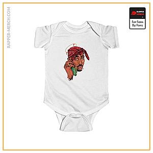 Tupac Shakur Baby Onesies - Epic Tupac Amaru Shakur Money Fame Tribute Baby Onesie RM0310