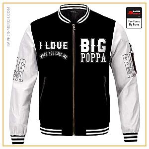 Biggie Smalls Jackets - I Love When You Call Me Big Poppa Biggie Varsity Jacket RP0310