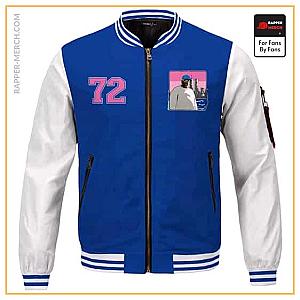 Biggie Smalls Jackets - The World Is Yours Biggie Smalls Blue Varsity Jacket RP0310