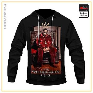 Biggie Smalls Hoodies - The Notorious B.I.G. Full Body Portrait Stylish Hoodie Jacket RP0310