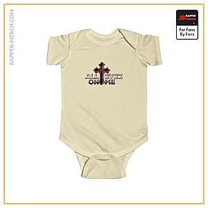 Tupac Shakur Baby Onesies - 2Pac All Eyez On Me Cover Exodus Cross Baby Toddler Onesie RM0310