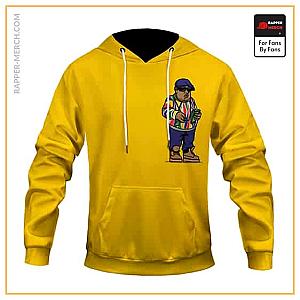 Biggie Smalls Hoodies - Dope Rasta Colors Biggie Smalls Is The Illest Art Hoodie RP0310