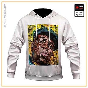 Biggie Smalls Hoodies - East Coast Rapper The Notorious B.I.G. Painting Dope Hoodie RP0310