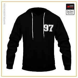 Biggie Smalls Hoodies - Biggie Smalls Christopher Wallace 97 Tribute Art Dope Hoodie RP0310