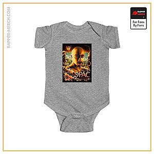 Tupac Shakur Baby Onesies - California Love Cover Tupac Shakur Baby Toddler Onesie RM0310