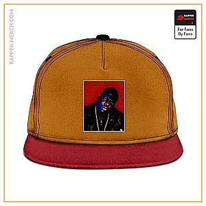 Biggie Smalls Caps - American Rapper Biggie Smalls Portrait Dope Snapback Cap RP0310