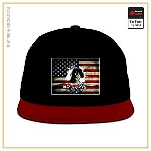 Biggie Smalls Caps - Rapper Notorious B.I.G. American Flag Art Dope Snapback RP0310