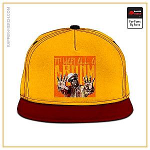 Biggie Smalls Caps - The Notorious B.I.G. It Was All A Dream Yellow Snapback Hat RP0310