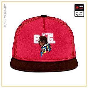 Biggie Smalls Caps - The Notorious B.I.G. Side View Cartoon Design Snapback RP0310