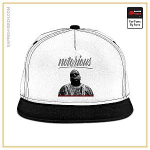 Biggie Smalls Caps - Thug Life Rapper Notorious B.I.G. Dope White Snapback Cap RP0310