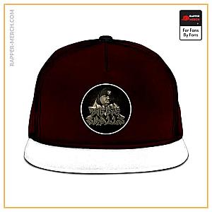 Biggie Smalls Caps - American Rapper Biggie Smalls Logo Portrait Snapback Cap RP0310