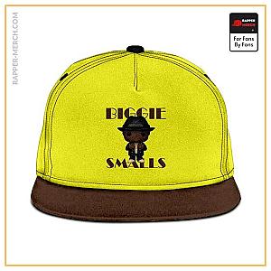 Biggie Smalls Caps - Cute Biggie Smalls Chibi Art Style Yellow Snapback Cap RP0310